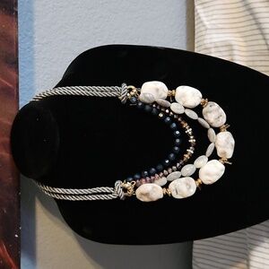 Beautiful real stones necklace